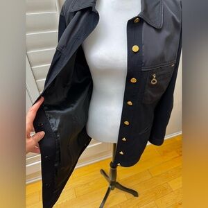 Laurel by Escada Vintage Black Jacket • Italian Size 38 fits 6/8 •Made in Italy